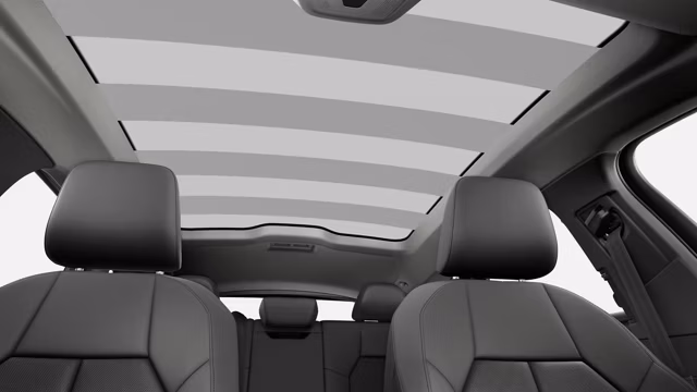 Bilde som viser Panoramasoltak med smartglass