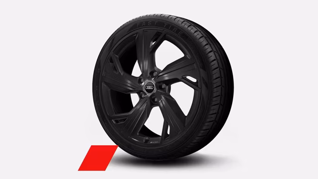 Bilde som viser 21" i 5-arms dynamikkdesign, sort metallic